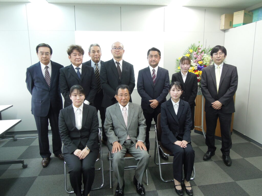 和８年度入社式を行いました